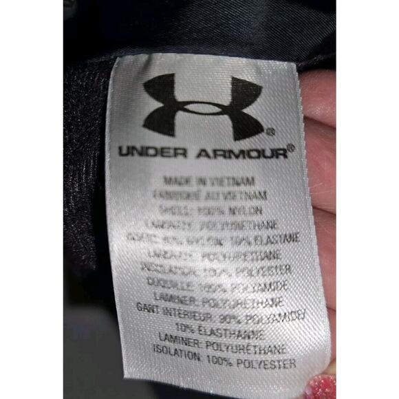 Under Armour Men's Sz L Black Insulated Ski Snow Board Mountain Waterproof Pant - Picture 8 of 12